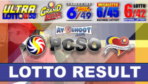 pcso lotto results June 4