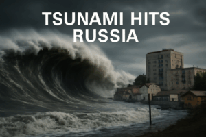 Tsunami hit russia